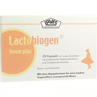 LACTOBIOGEN κάψουλες femin plus, 28 τεμάχια