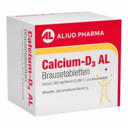 CALCIUM-D3 AL Αναβράζοντα δισκία, 50 τεμάχια