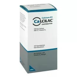 CALCILAC Μασώμενα δισκία, 180 τεμάχια