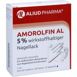 AMOROLFIN AL Βερνίκι νυχιών με 5% δραστικό συστατικό, 3 ml