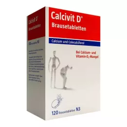 CALCIVIT D αναβράζοντα δισκία, 120 κάψουλες