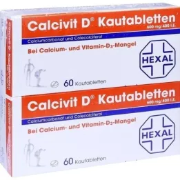 CALCIVIT D Μασώμενα δισκία, 120 κάψουλες