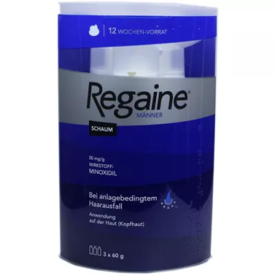 REGAINE Ανδρικός αφρός 50 mg/g, 3X60 ml