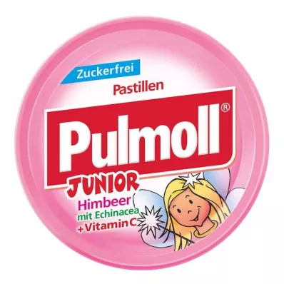 Pulmoll Junior raspberry με εχινάκεια χωρίς ζαχαρωτά, 50 γρ