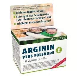 ARGININ PLUS Κάψουλες φυλλικού οξέος, 120 κάψουλες