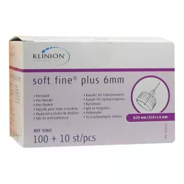 KLINION Μαλακές βελόνες για στυλό 0,25x6 mm 31 G, 110 τεμάχια