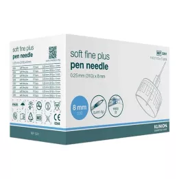 KLINION Βελόνες στυλό Soft fine plus 0,25x8 mm 31 G, 110 τεμάχια