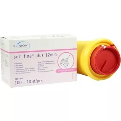 KLINION Βελόνες στυλό Soft fine plus 0,33x12 mm 29 G, 110 τεμάχια