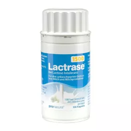 LACTRASE 1.500 FCC κάψουλες, 100 τεμάχια