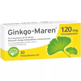 GINKGO-MAREN 120 mg επικαλυμμένα με λεπτό υμένιο δισκία, 30 τεμάχια