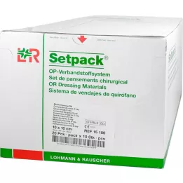 MULLKOMPRESSEN 10x10 cm αποστειρωμένα 12x RK, 20X10 τεμ