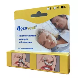 NOZOVENT μεγάλα κλιπς μύτης, 2 τεμάχια