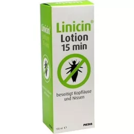 LINICIN Λοσιόν 15 λεπτών χωρίς χτένα για ψείρες, 100 ml