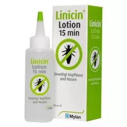 LINICIN Λοσιόν 15 λεπτών χωρίς χτένα για ψείρες, 100 ml
