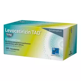 LEVOCETIRIZIN TAD επικαλυμμένα με λεπτό υμένιο δισκία των 5 mg, 100 τεμάχια