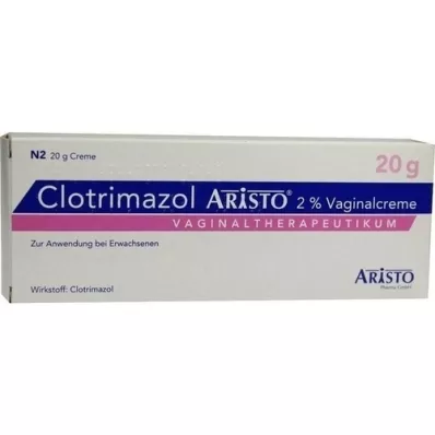 CLOTRIMAZOL ARISTO 2% κολπική κρέμα + 3 εφαρμογές, 20 g