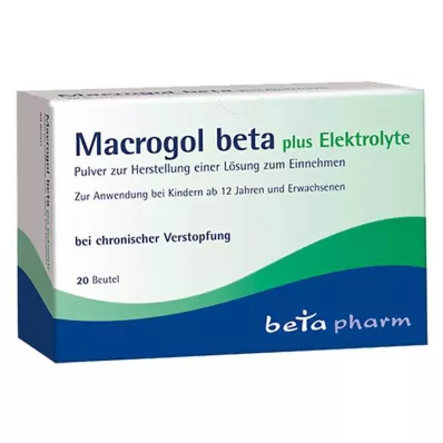 Σκόνη Macrogol beta plus ηλεκτρολυτών, 20 τεμ