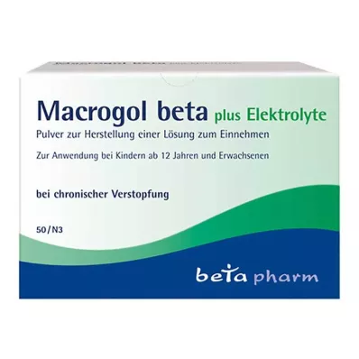 Σκόνη Macrogol beta plus electrolytes, 50 τεμ