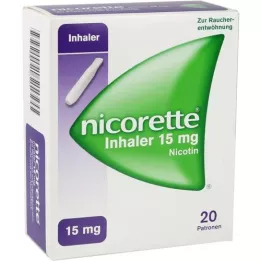 NICORETTE Εισπνευστήρας 15 mg, 20 τεμάχια