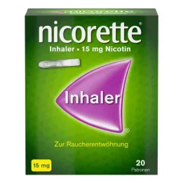 NICORETTE Εισπνευστήρας 15 mg, 20 τεμάχια