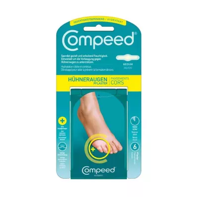 COMPEED Ενυδατικοί σοβάδες καλαμποκιού, 6 τεμ
