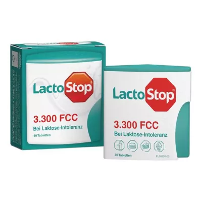 Lactostop 3.300 FCC δισκία κλικ δοσομετρητής, 40 τεμ