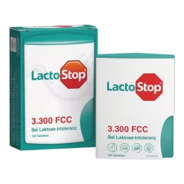 LACTOSTOP 3,300 FCC Δισκία με διανομέα κλικ, 100 τεμάχια