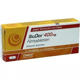 IBUDEX 400 mg επικαλυμμένα με λεπτό υμένιο δισκία, 10 τεμάχια