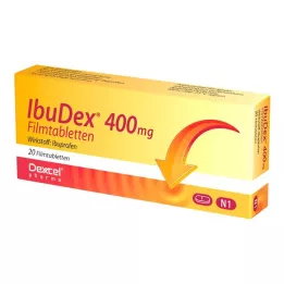 IBUDEX 400 mg επικαλυμμένα με λεπτό υμένιο δισκία, 20 τεμάχια