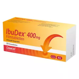IBUDEX 400 mg επικαλυμμένα με λεπτό υμένιο δισκία, 50 τεμάχια