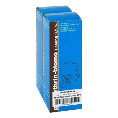 Permethrin biomo διάλυμα 0,5%, 200 ml Permethrin biomo διάλυμα 0,5%, 200 ml