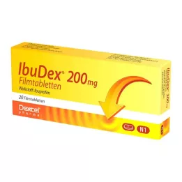 IBUDEX 200 mg επικαλυμμένα με λεπτό υμένιο δισκία, 20 τεμάχια