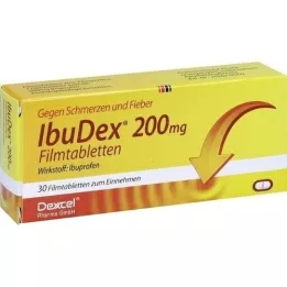 IBUDEX 200 mg επικαλυμμένα με λεπτό υμένιο δισκία, 30 τεμάχια