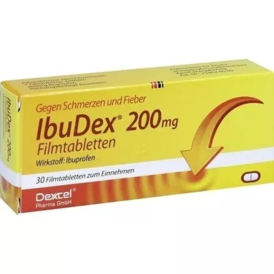 IBUDEX 200 mg επικαλυμμένα με λεπτό υμένιο δισκία, 30 τεμάχια