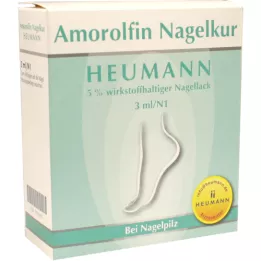 AMOROLFIN Θεραπεία νυχιών Heumann 5% wst.halt.nail polish, 3 ml