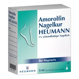 AMOROLFIN Θεραπεία νυχιών Heumann 5% wst.halt.nail polish, 3 ml