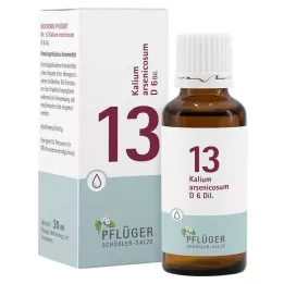 BIOCHEMIE Pflüger 13 Kalium arsenicosum D 6 σταγόνες, 30 ml