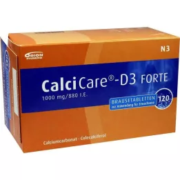 Αναβράζοντα δισκία Calcicare D3 forte, 120 τεμ