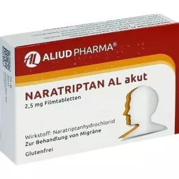 NARATRIPTAN AL οξέα επικαλυμμένα με λεπτό υμένιο δισκία 2,5 mg, 2 τεμ