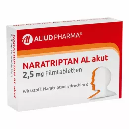 NARATRIPTAN AL οξέα επικαλυμμένα με λεπτό υμένιο δισκία 2,5 mg, 2 τεμ