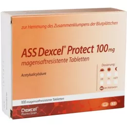 ASS Dexcel Protect 100 mg δισκία με εντερική επικάλυψη, 100 τεμάχια