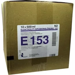 ELEKTROLYT Inf.-Lsg. 153 PE-Μπουκάλι, 10X500 ml