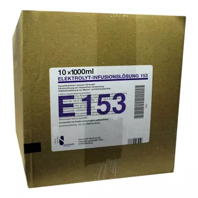 ELEKTROLYT Inf.-Lsg. 153 PE-Μπουκάλι, 10X1000 ml
