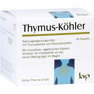 THYMUS KÖHLER Κάψουλες, 90 τεμάχια