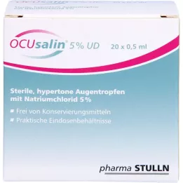 OCUSALIN 5% UD Οφθαλμικές σταγόνες, 20X0,5 ml