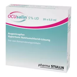 Οφθαλμικές σταγόνες Ocusalin 5% UD , 20Χ0,5 ml