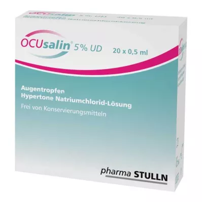 Οφθαλμικές σταγόνες Ocusalin 5% UD , 20Χ0,5 ml