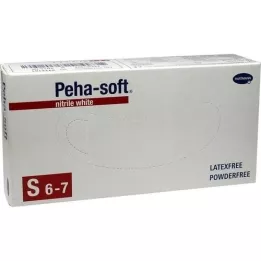 PEHA-SOFT νιτρίλιο λευκό Unt.Hands.unsteril pf S, 100 St