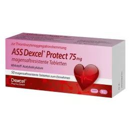 ASS Dexcel Protect 75 mg δισκία με εντερική επικάλυψη, 50 τεμάχια