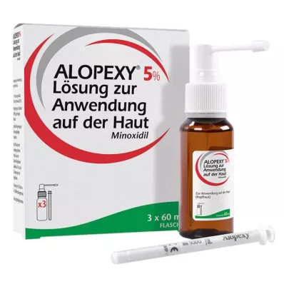 Διάλυμα Alopexy 5%, 3X60 ml